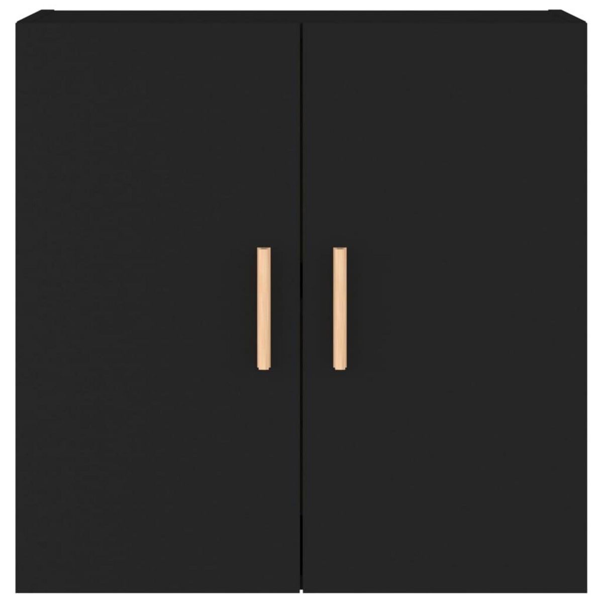 VIDAXL Armoire murale Noir 60x30x60 cm Bois d'ingenierie