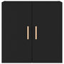 Voir la diapositive 5 : VIDAXL Armoire murale Noir 60x30x60 cm Bois d'ingenierie