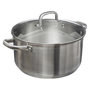 Voir la diapositive 1 : FIVE Faitout en Inox  Cuisine  29cm Argent