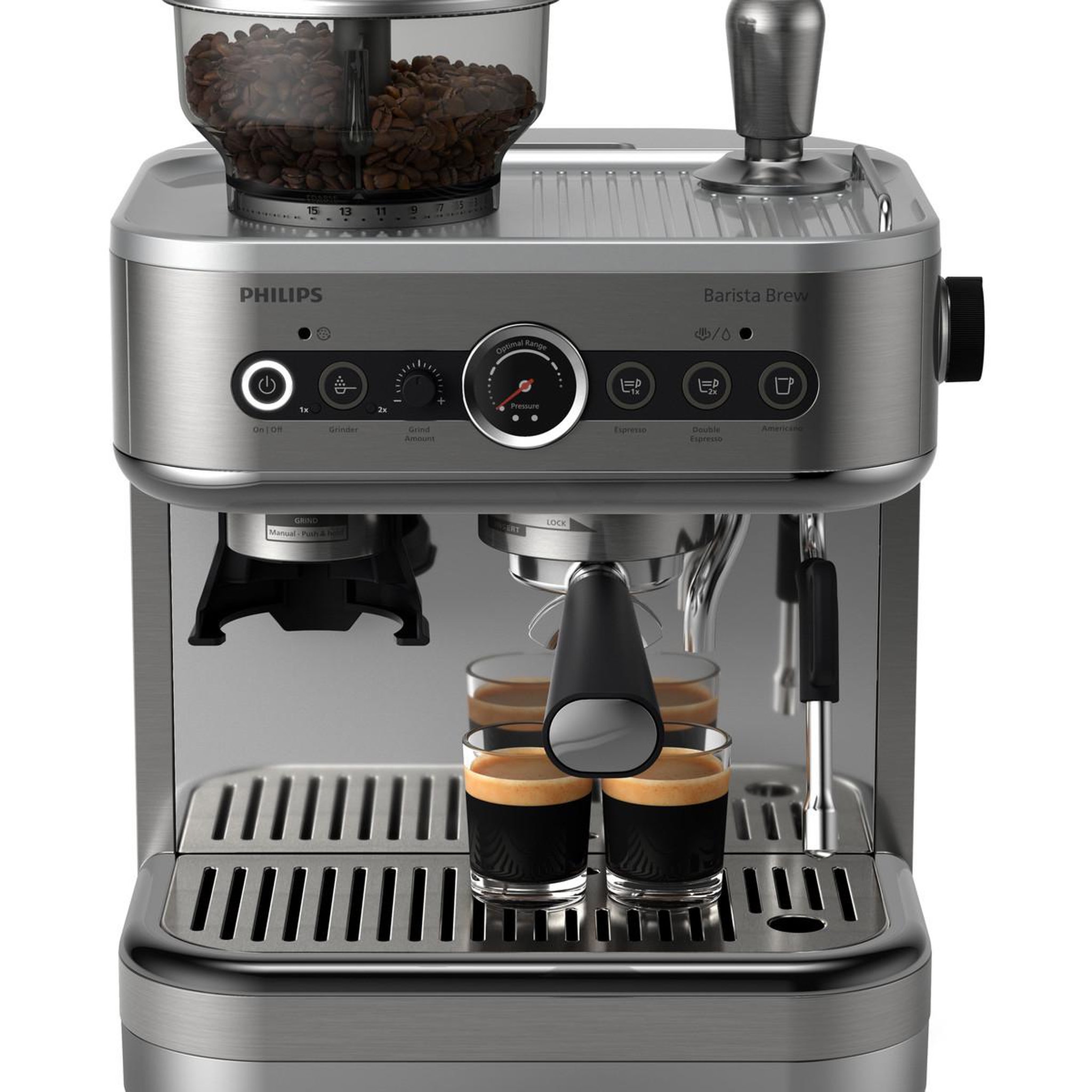 Voir la diapositive 3 : Philips Philips psa3228/01 machine à café semi-automatique machine à expresso 2,3 l