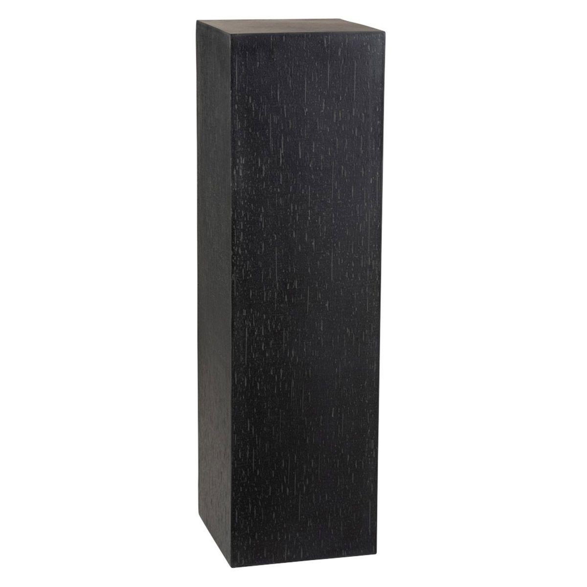 J-LINE Sellette décorative  rectangulaire  121cm noir