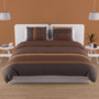 Voir la diapositive 1 : SOLEIL D'OCRE Parure housse de couette en coton 57 fils CACHEMIRE, par Soleil d'Ocre