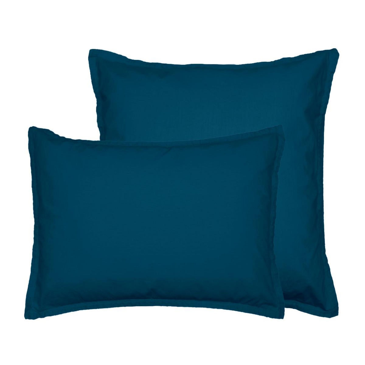 Sensei Maison Lot de 2 taies d'oreiller en flanelle de coton KLAPPEN