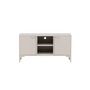 Voir la diapositive 2 : Paris Prix Meuble TV 2 Portes  Piring  120cm Beige
