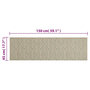 Voir la diapositive 6 : VIDAXL Tapis de cuisine lavable impression feuilles 45x150 cm velours