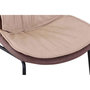 Voir la diapositive 5 : Paris Prix Chaise Design  Brady  84cm Beige & Marron