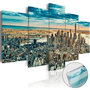 Voir la diapositive 1 : Paris Prix Tableau sur Verre Acrylique  NY : Dream City