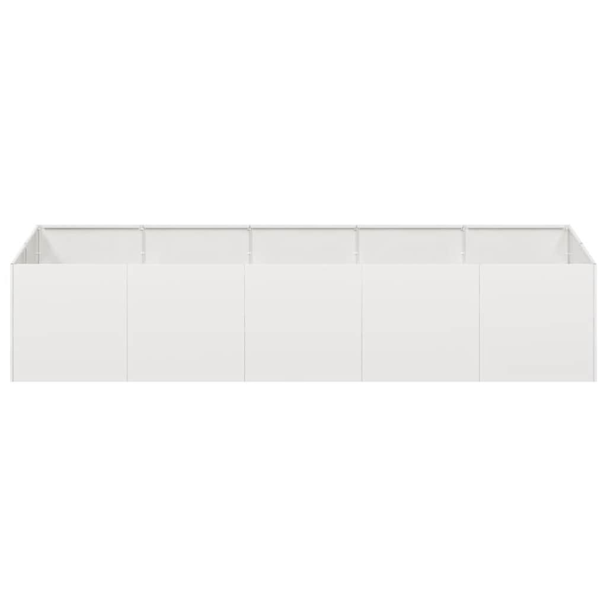 Voir la diapositive 4 : VIDAXL Jardiniere 200x80x40 cm acier inoxydable