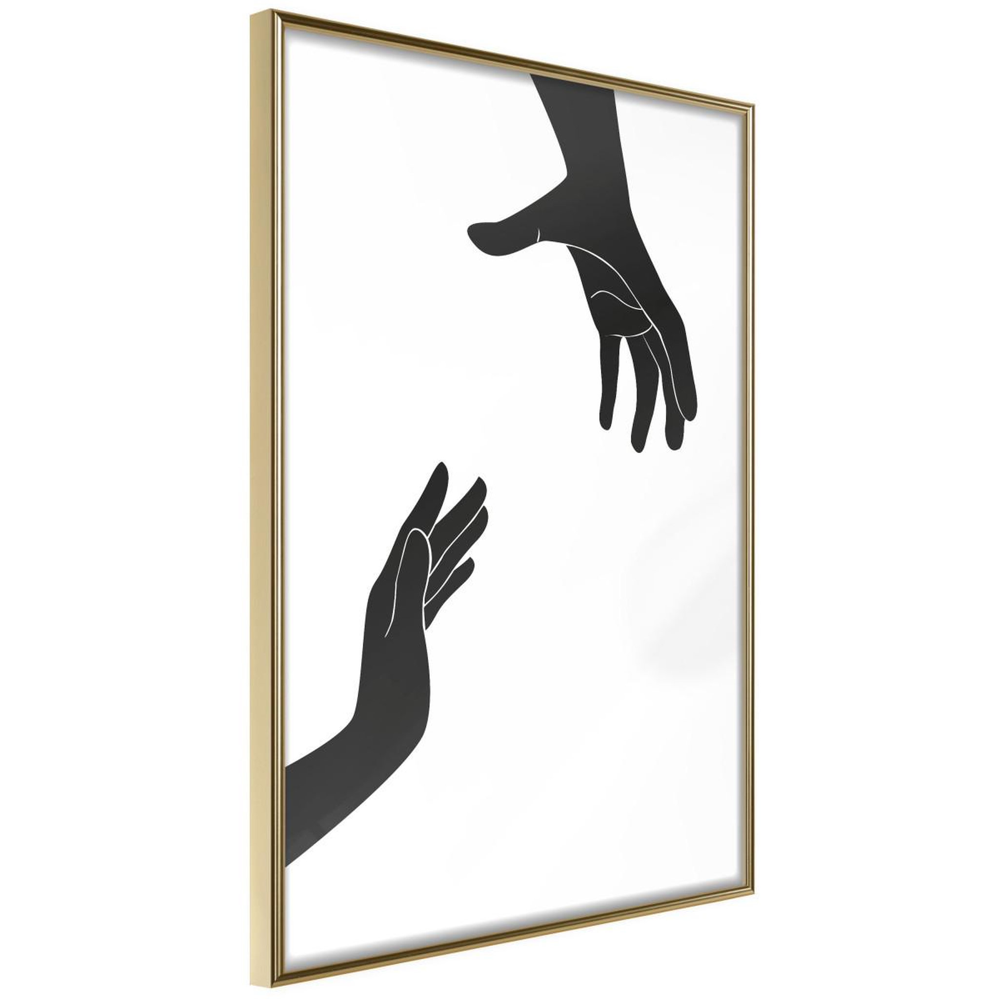 Paris Prix Affiche murale encadrée  language of gestures ii