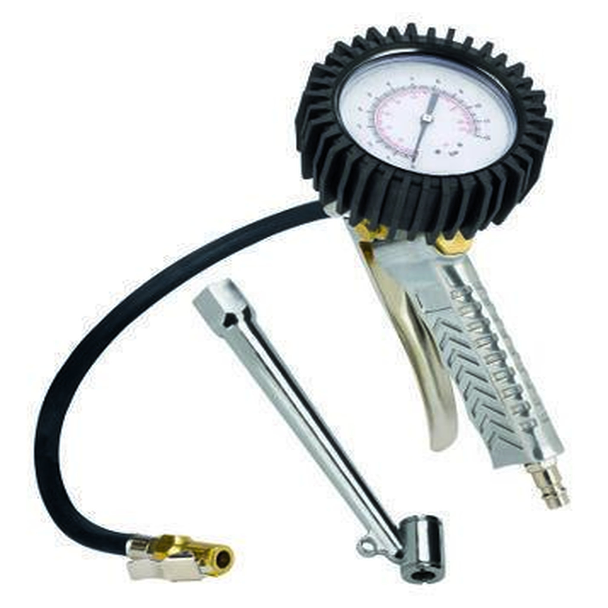 Einhell Manomètre à pneu pour compresseur - pression maximale 8 bar
