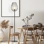 Voir la diapositive 2 : HOMCOM Lampadaire design industriel metal filaire ampoule E27 40 W max. 27,5 x 27,5 x 159 cm noir
