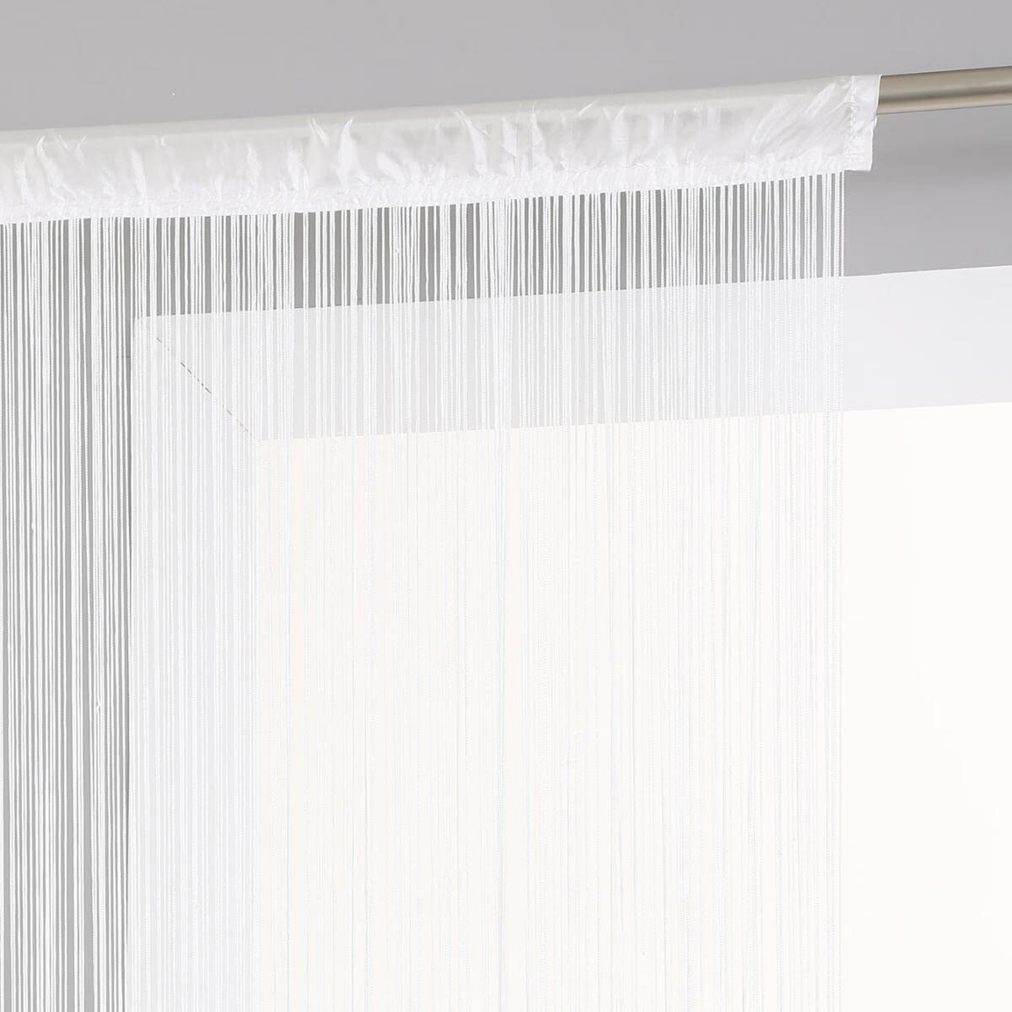 Voir la diapositive 2 : ATMOSPHERA Rideau fil  guopo  90x200cm blanc