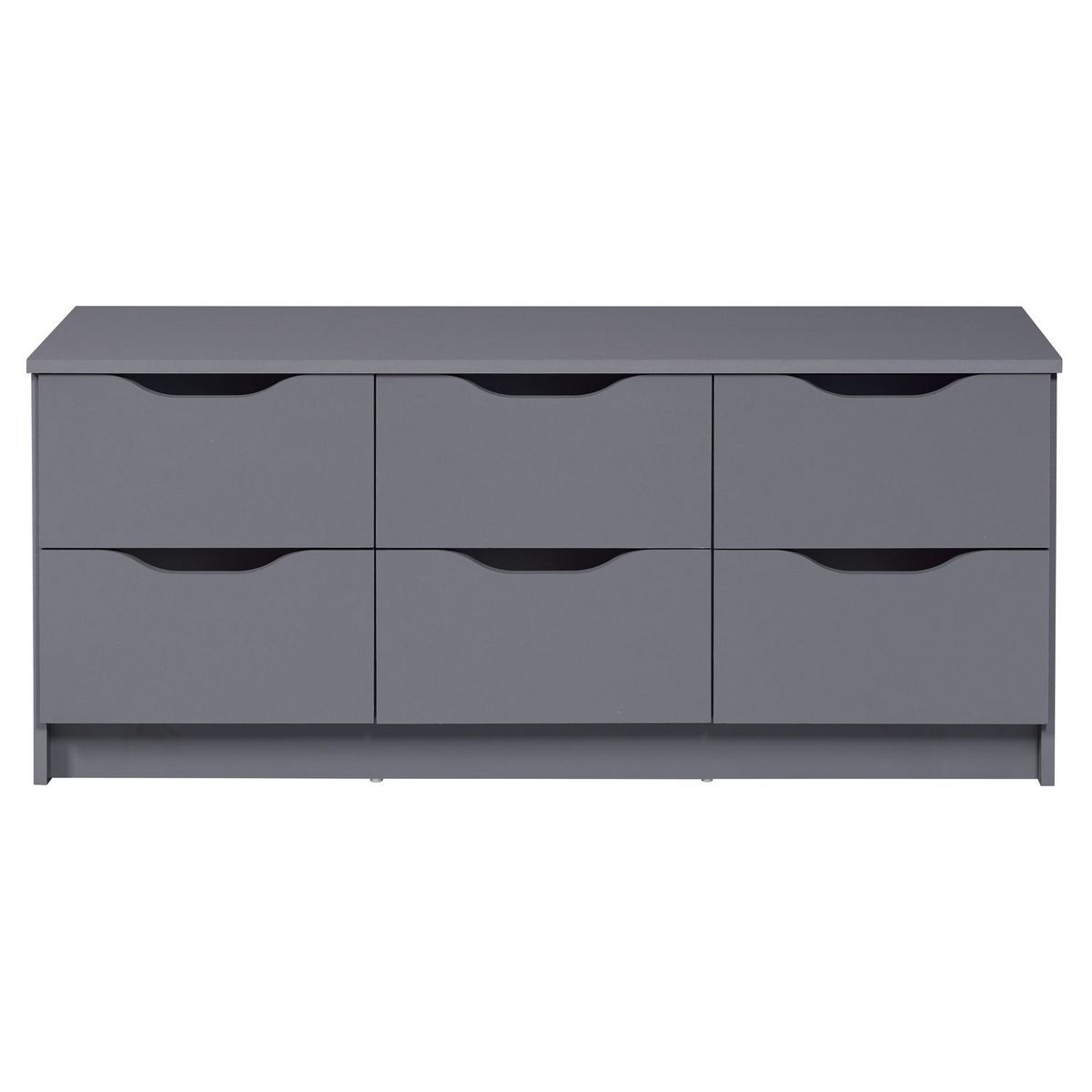 Commode meuble de rangement 6 tiroirs FALONE