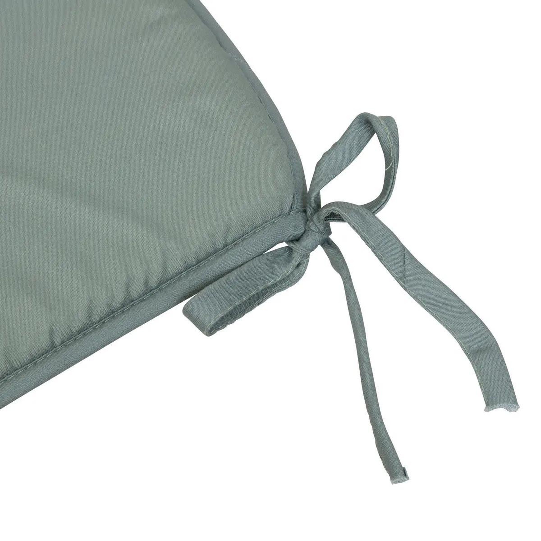 Voir la diapositive 2 : ATMOSPHERA Galette de Chaise  Micro  39x39cm Vert Céladon