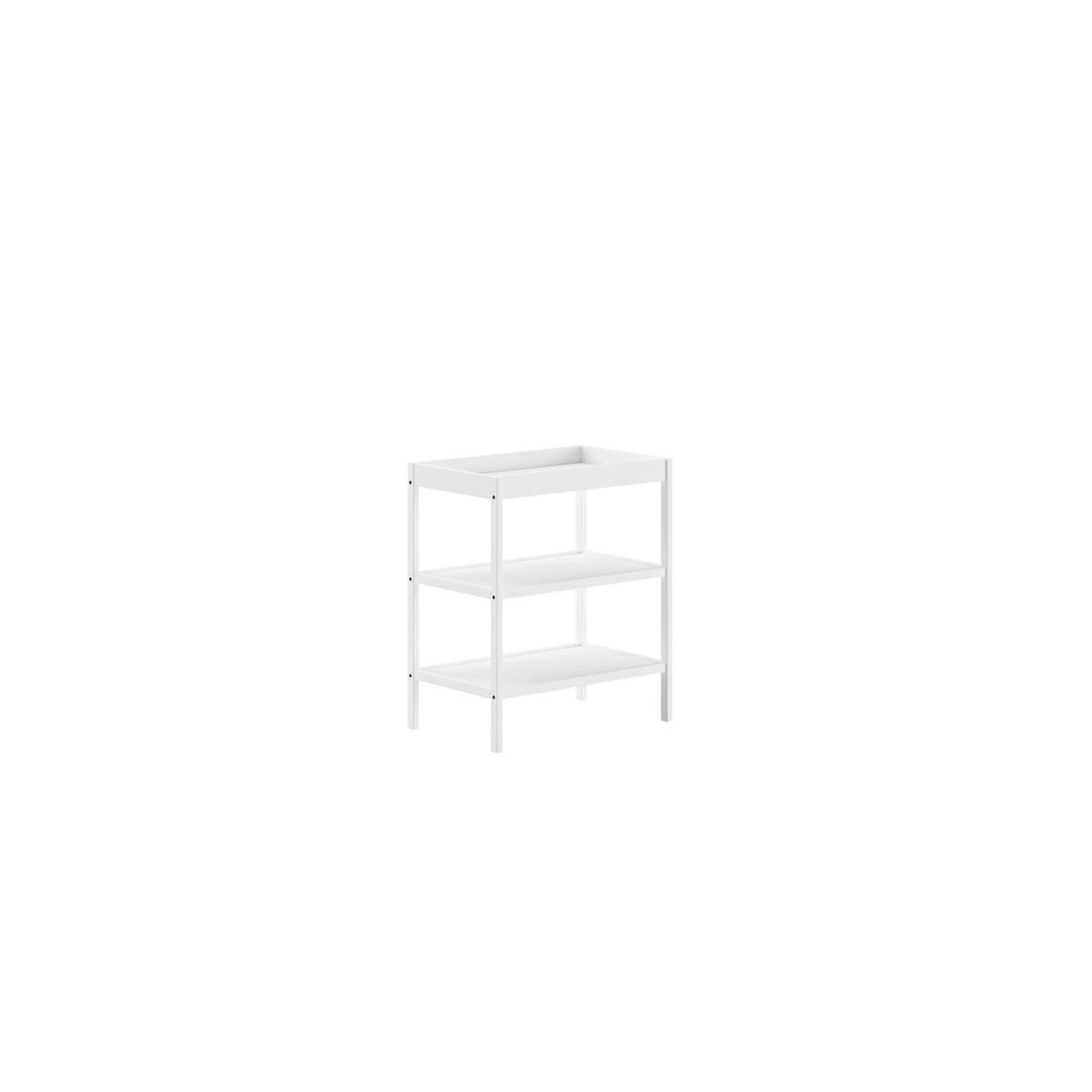 Paris Prix Pack - Lit Bébé & Table à Langer  Dino  60x120cm Blanc