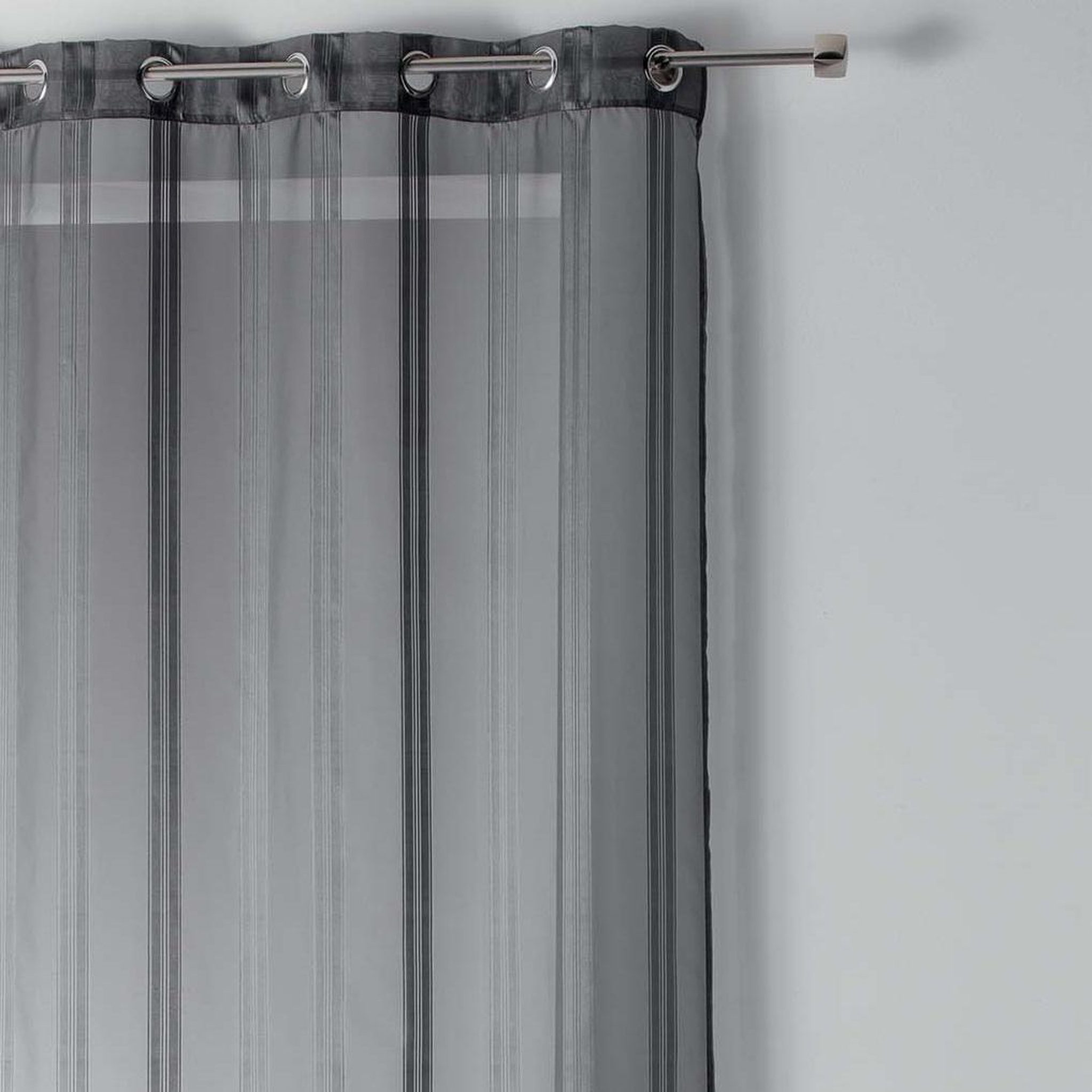 Voir la diapositive 3 : Eden Voilage a rayures bandas design et moderne