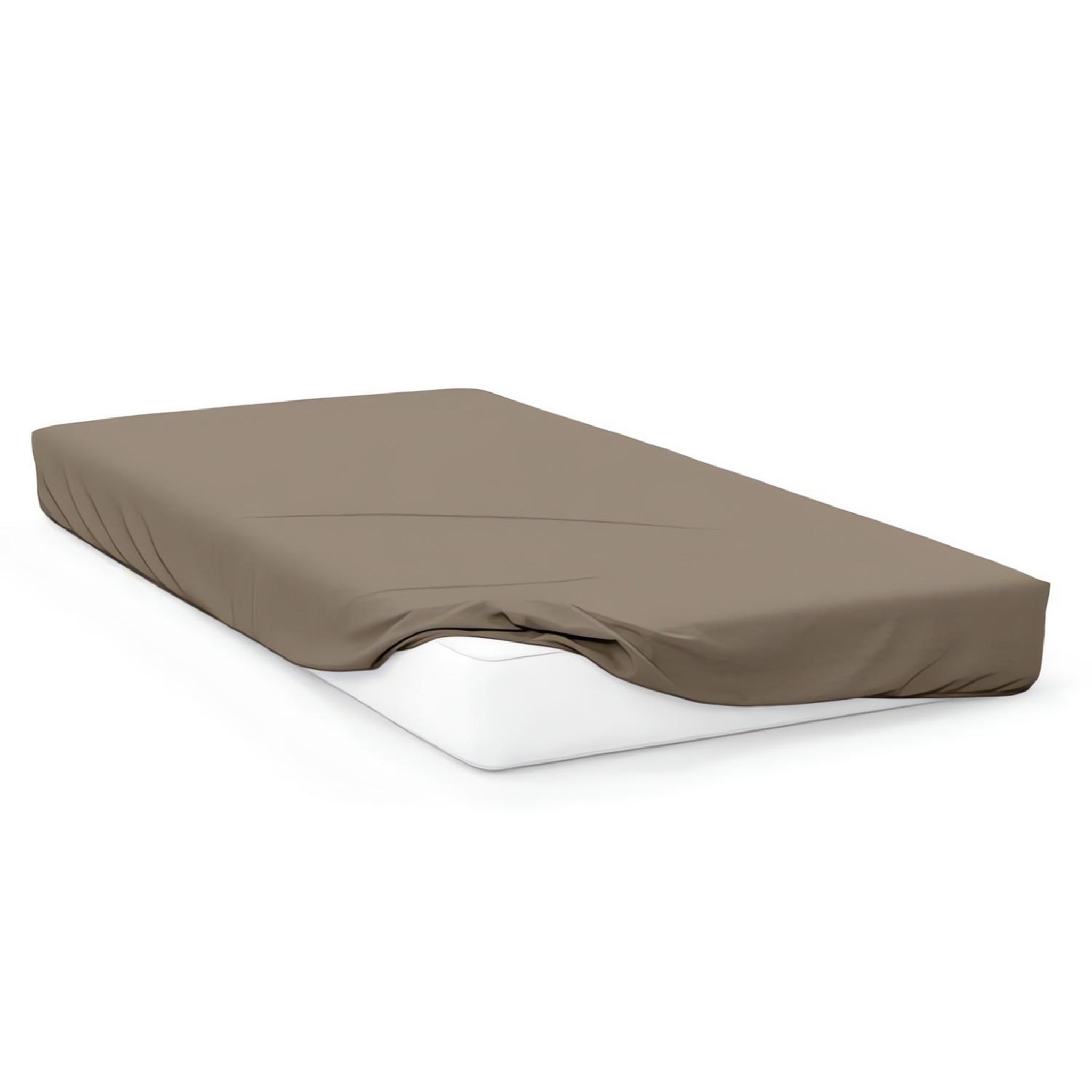Voir la diapositive 2 : SOLEIL D'OCRE Drap housse en coton uni 57 Fils/cm2 par SOLEIL D'OCRE