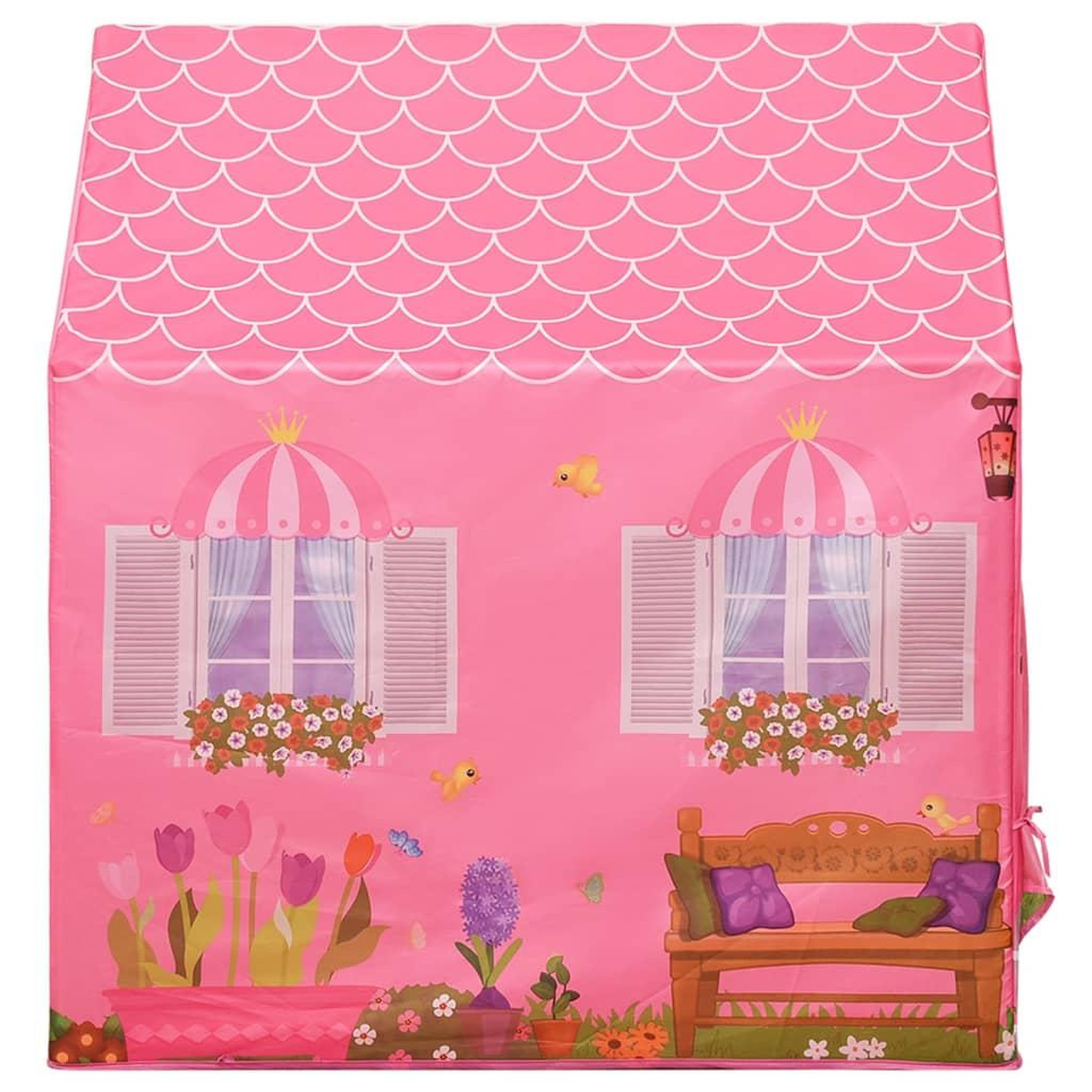 Voir la diapositive 4 : VIDAXL Tente de jeu pour enfants rose 69x94x104 cm