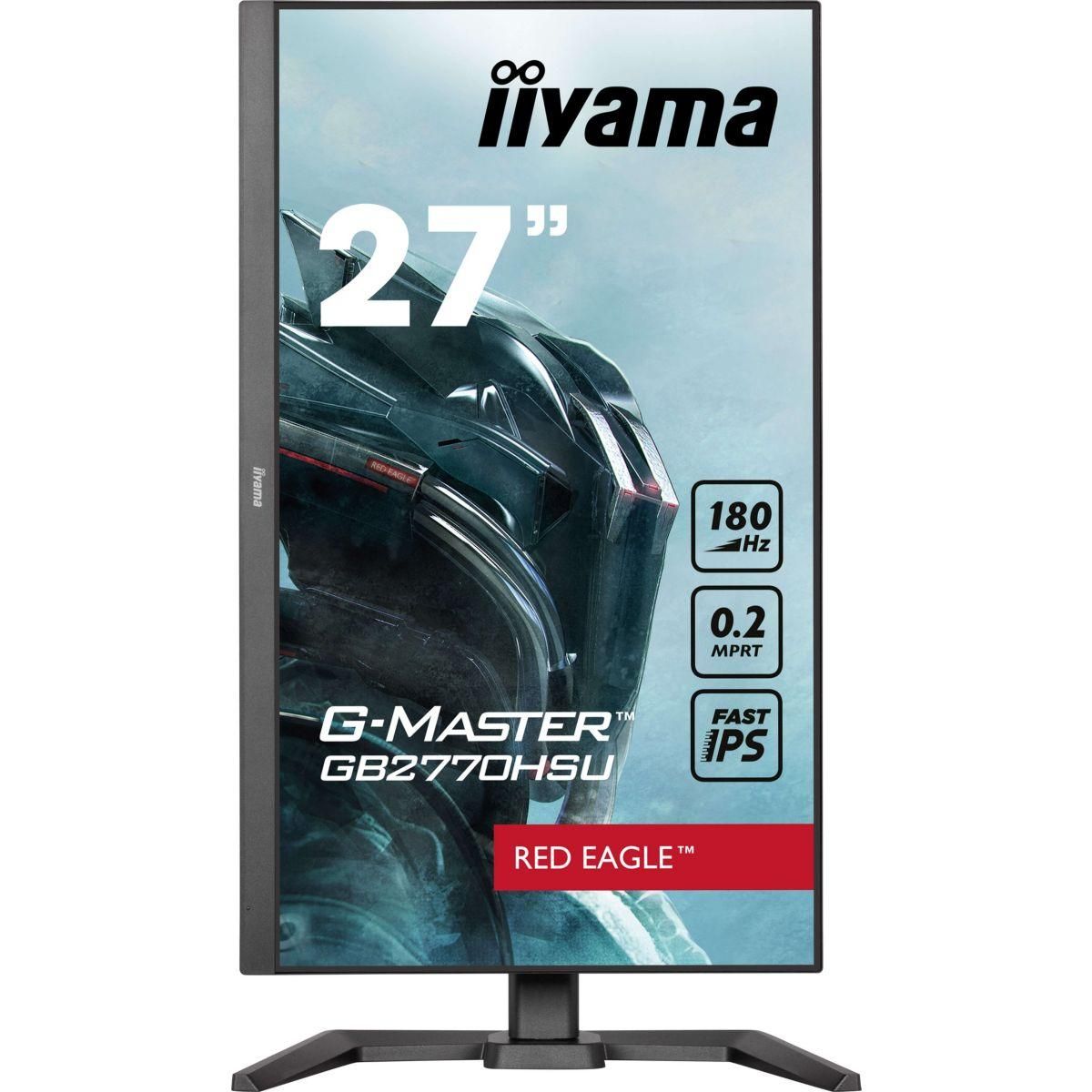 Iiyama Ecran PC Gamer G-Master GB2770HSU-B6 27'' Fats IPS