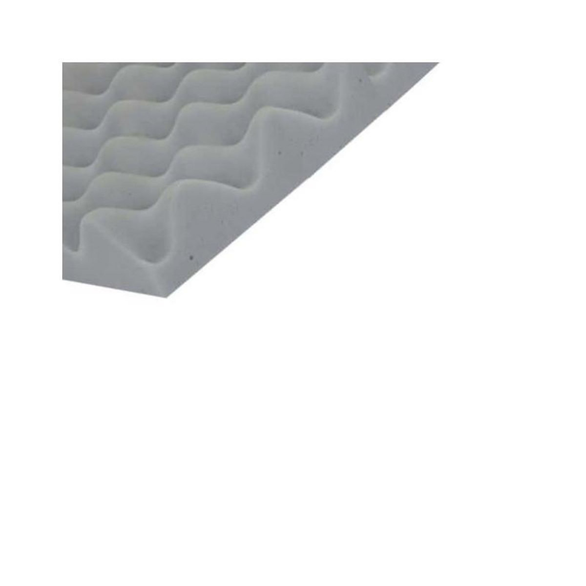 ESPACE-BRICOLAGE Mousse à picot M1 mélamine 125x125 cm épaisseur 45mm densité 11kg par m3