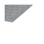 ESPACE-BRICOLAGE Mousse à picot M1 mélamine 125x125 cm épaisseur 45mm densité 11kg par m3