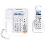 Alcatel Téléphone sans fil XL785 Combo Voice Blanc