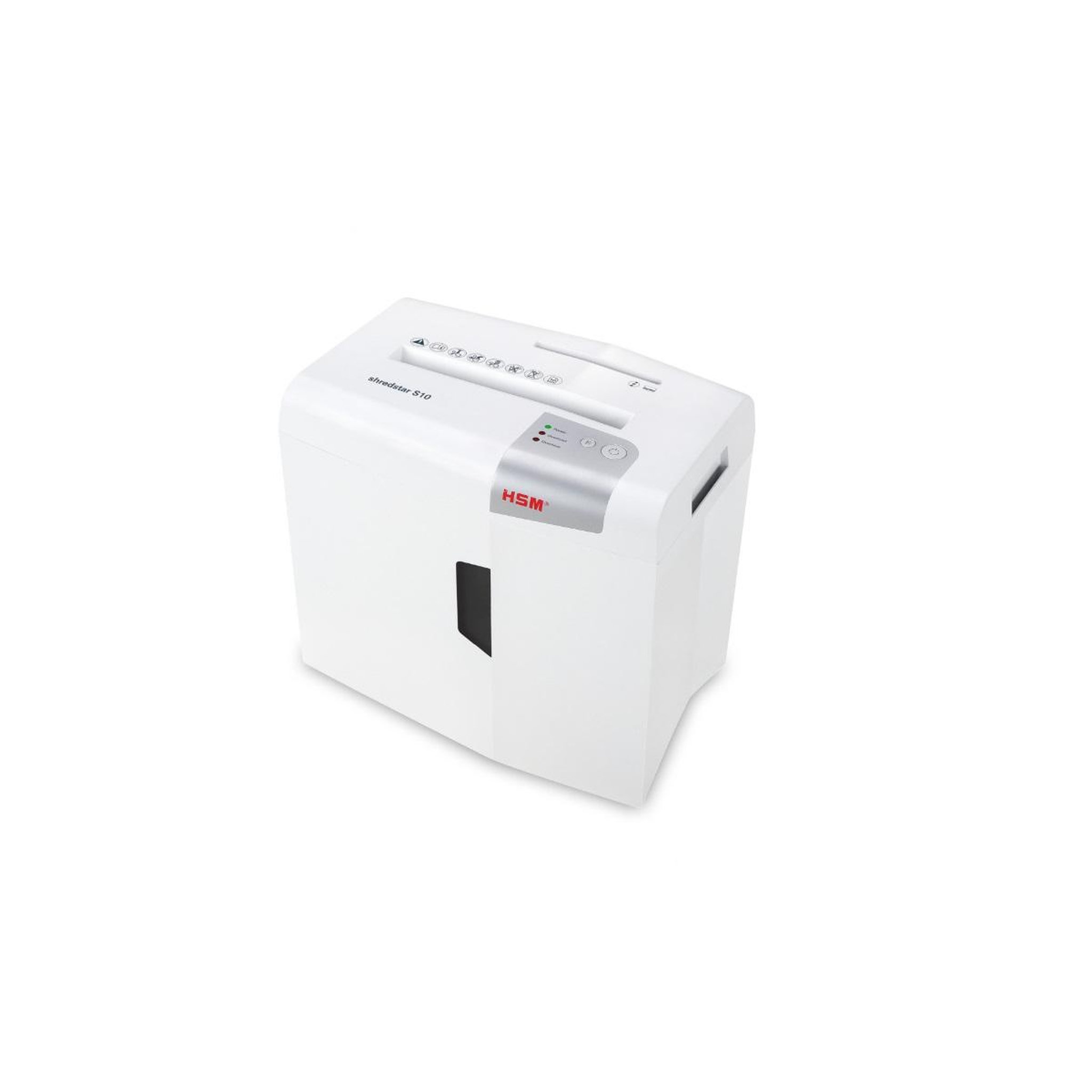 Hsm Destructeur de documents 10 feuilles coupe en bandes 6mm - 1042121