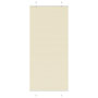 Voir la diapositive 1 : VIDAXL Store plisse creme 95x200 cm largeur du tissu 94,4 cm polyester
