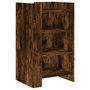 Voir la diapositive 2 : VIDAXL Buffet chene fume 45x35x75 cm bois d'ingenierie