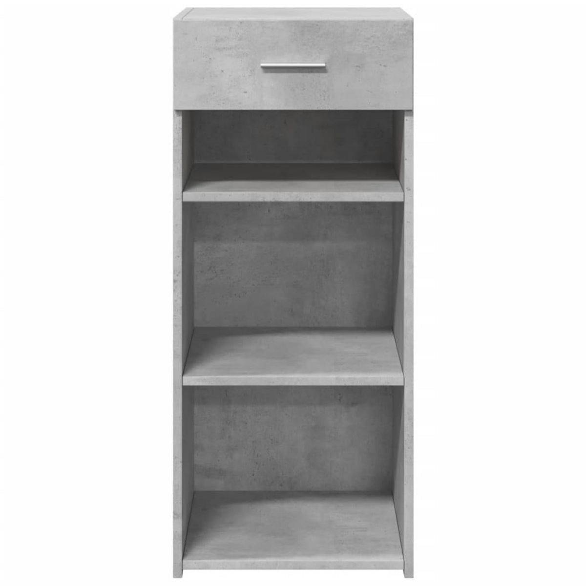VIDAXL Buffet gris beton 40x42,5x93 cm bois d'ingenierie