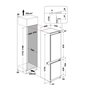 Voir la diapositive 5 : Whirlpool Réfrigérateur combiné intégrable à glissières 268l - WHC18D071A1FR