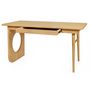 Voir la diapositive 1 : Paris Prix Bureau 1 Tiroir Design  Bau  140cm Chêne