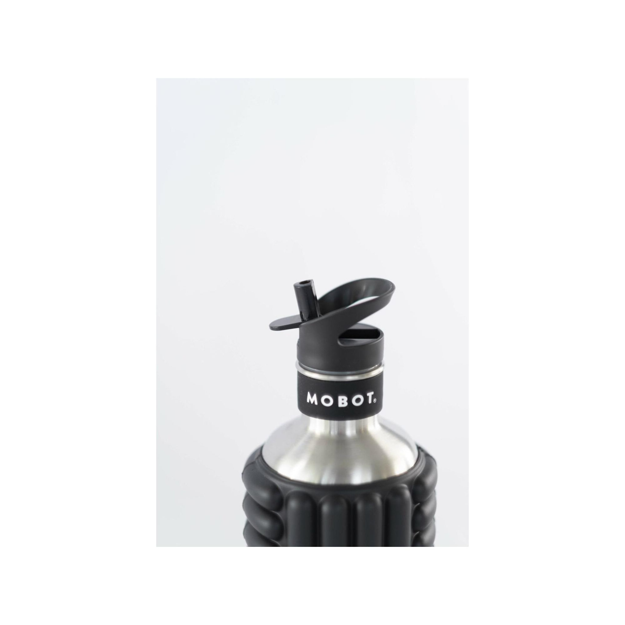 Voir la diapositive 2 : MOBOT Bouteille de sport - mobot - fonction 2 en 1 rouleau de massage - rouge