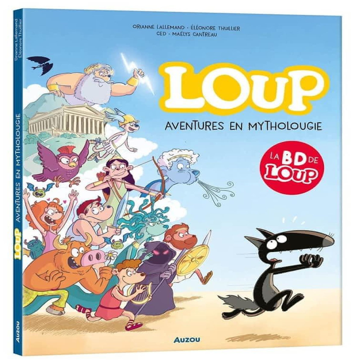 LA BD DE LOUP : AVENTURE EN MYTHOLOUGIE, Lallemand Orianne
