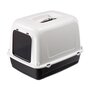 Voir la diapositive 1 : Ferplast Maison de toilette pour chat CLEAR CAT 10 - Plastique - Filtre a charbon actif - Porte - FERPLAST
