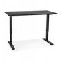 Voir la diapositive 2 : Paris Prix Bureau Hauteur Réglable  Mathew  140cm Noir
