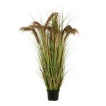 Paris Prix Herbe de Pampas Artificielle en Pot  13 Têtes  180cm Vert & Beige
