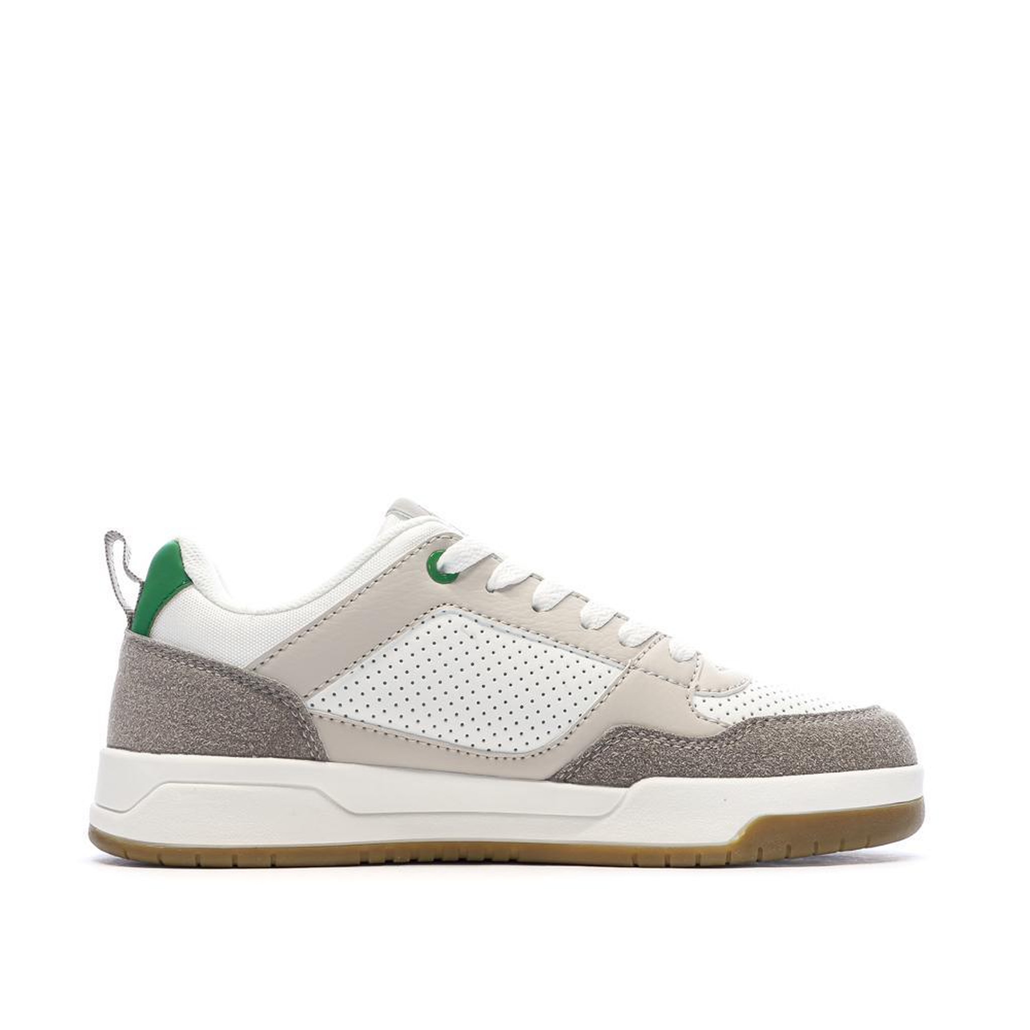 Voir la diapositive 2 : KAPPA Baskets Blanc/Vert Garçon Kappa Logo Manis