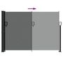 Voir la diapositive 5 : VIDAXL Auvent lateral retractable anthracite 140x300 cm