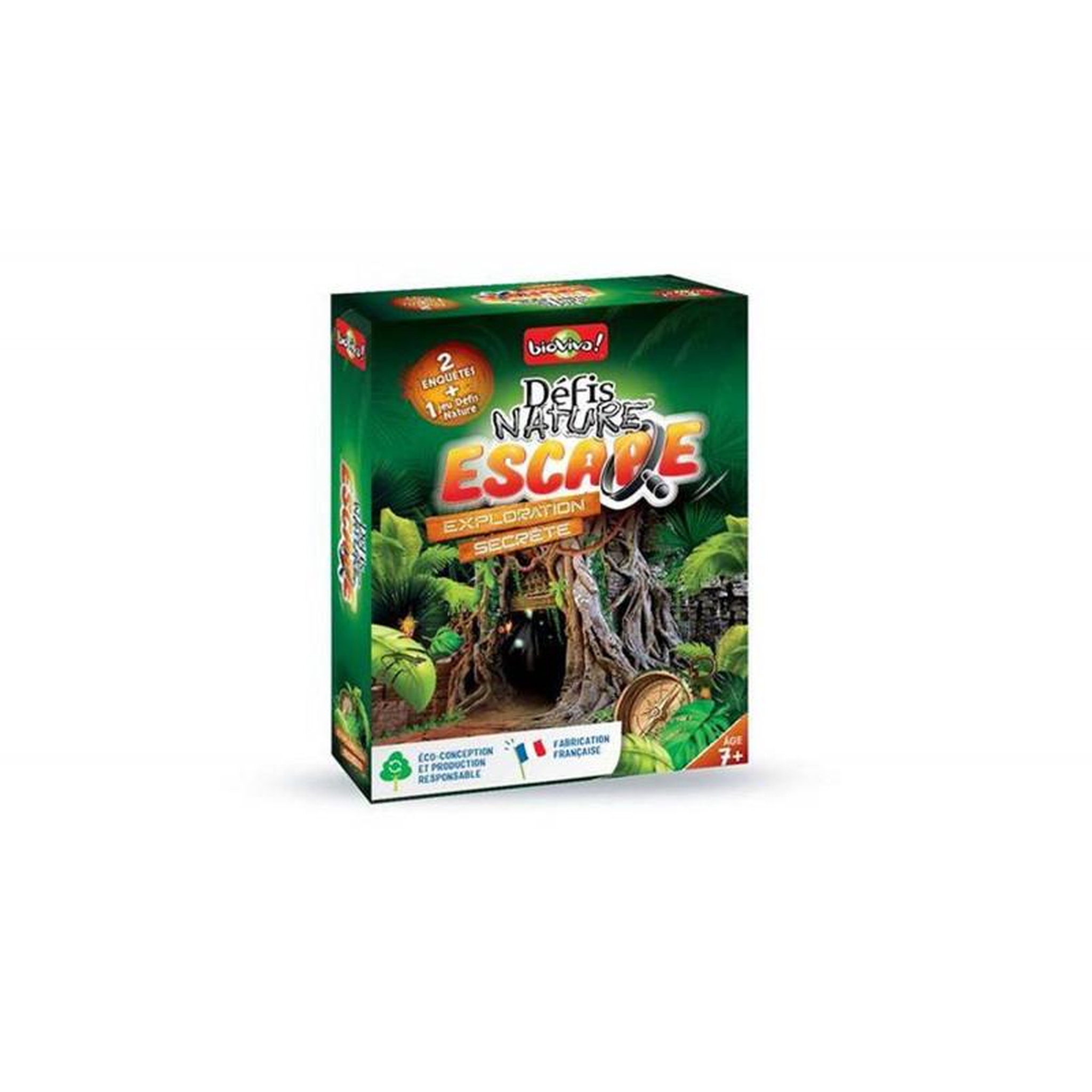 Bioviva Jeu de cartes Bioviva Défis Nature Escape Exploration Secrète