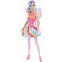 MATTEL Poupée Barbie Fée Multicolore Arc-en-ciel