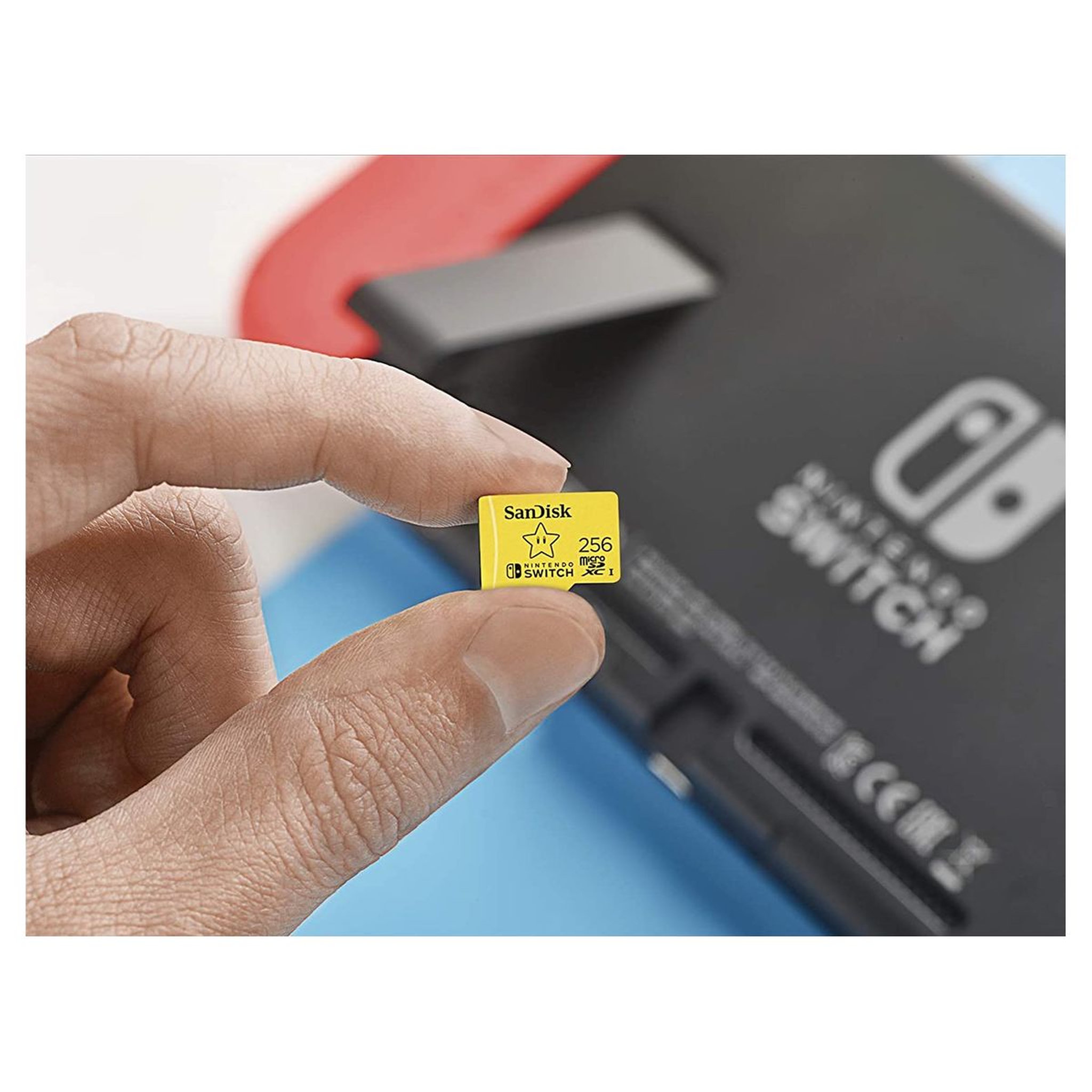 Voir la diapositive 3 : SANDISK Carte Micro SD 256 GB Nintendo Switch
