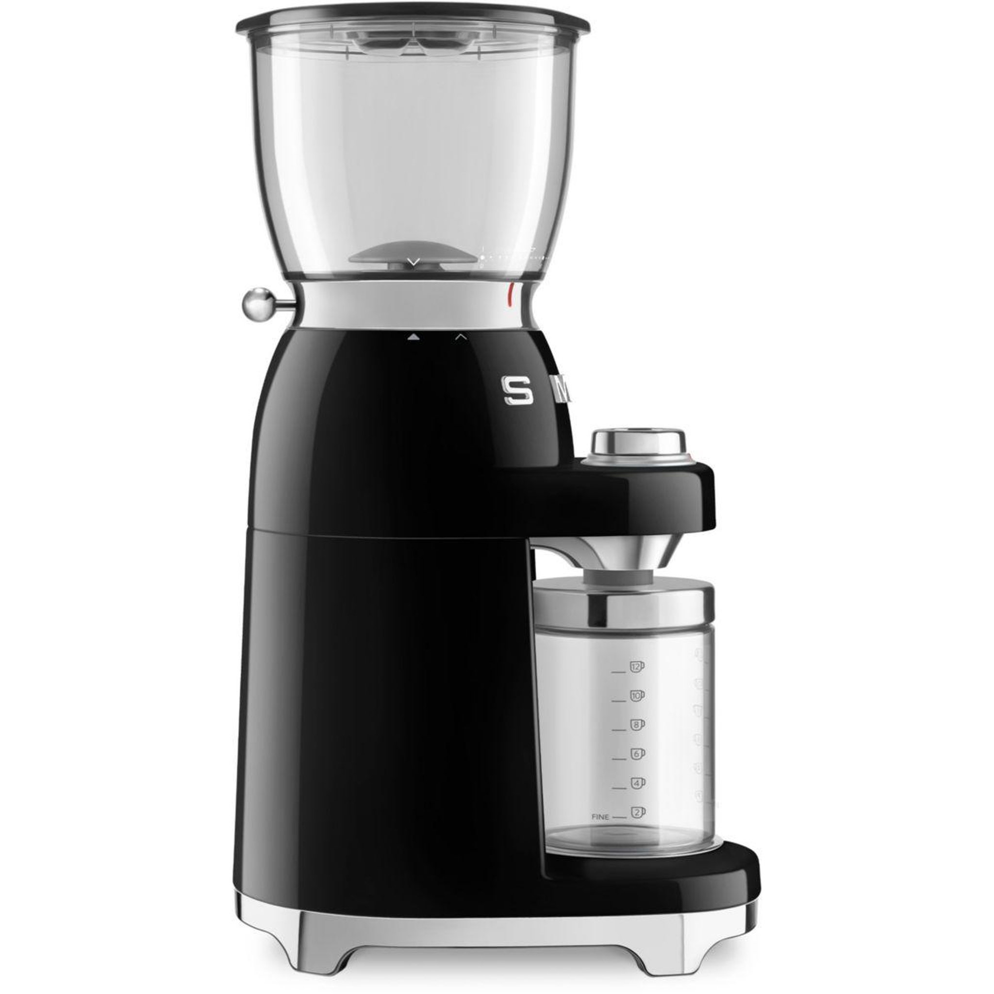 Voir la diapositive 3 : SMEG Moulin à café noir Années 50 CGF11BLEU