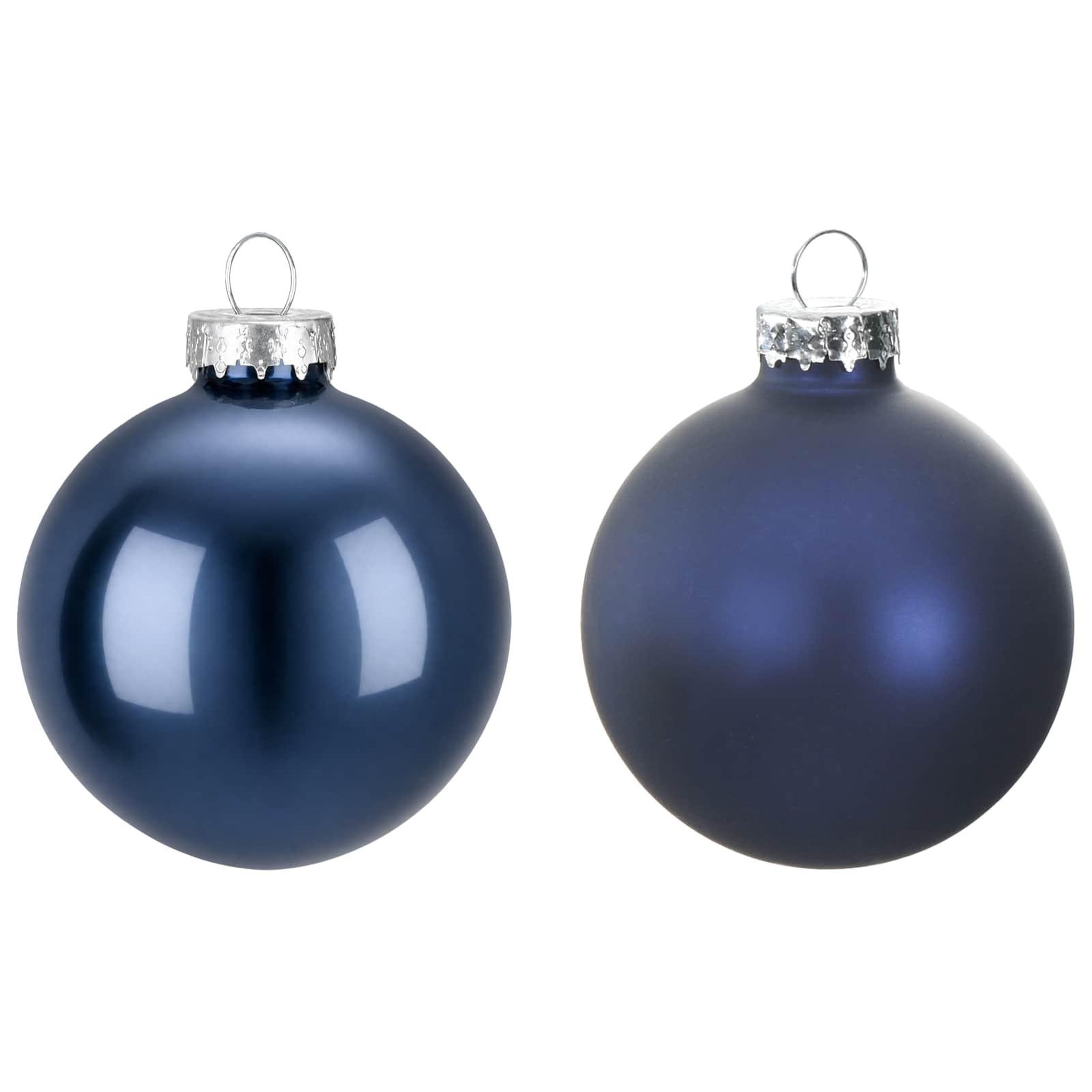 Voir la diapositive 4 : VIDAXL Ensemble de boules de Noël 30 pc Bleu 6 cm Polystyrene