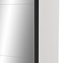 Voir la diapositive 3 : Armoire 2 portes coulissantes 1 miroir L120 cm THIBAULT