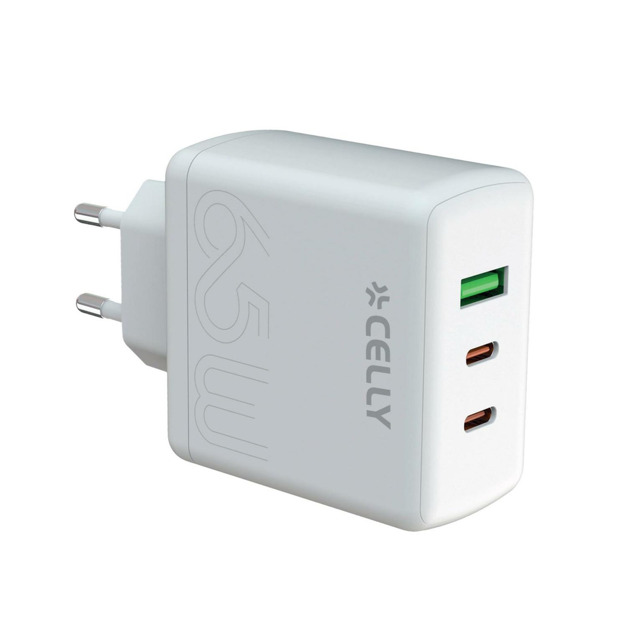 Voir la diapositive 2 : CELLY Celly TC3GAN65WEVOWH adaptateur de puissance & onduleur