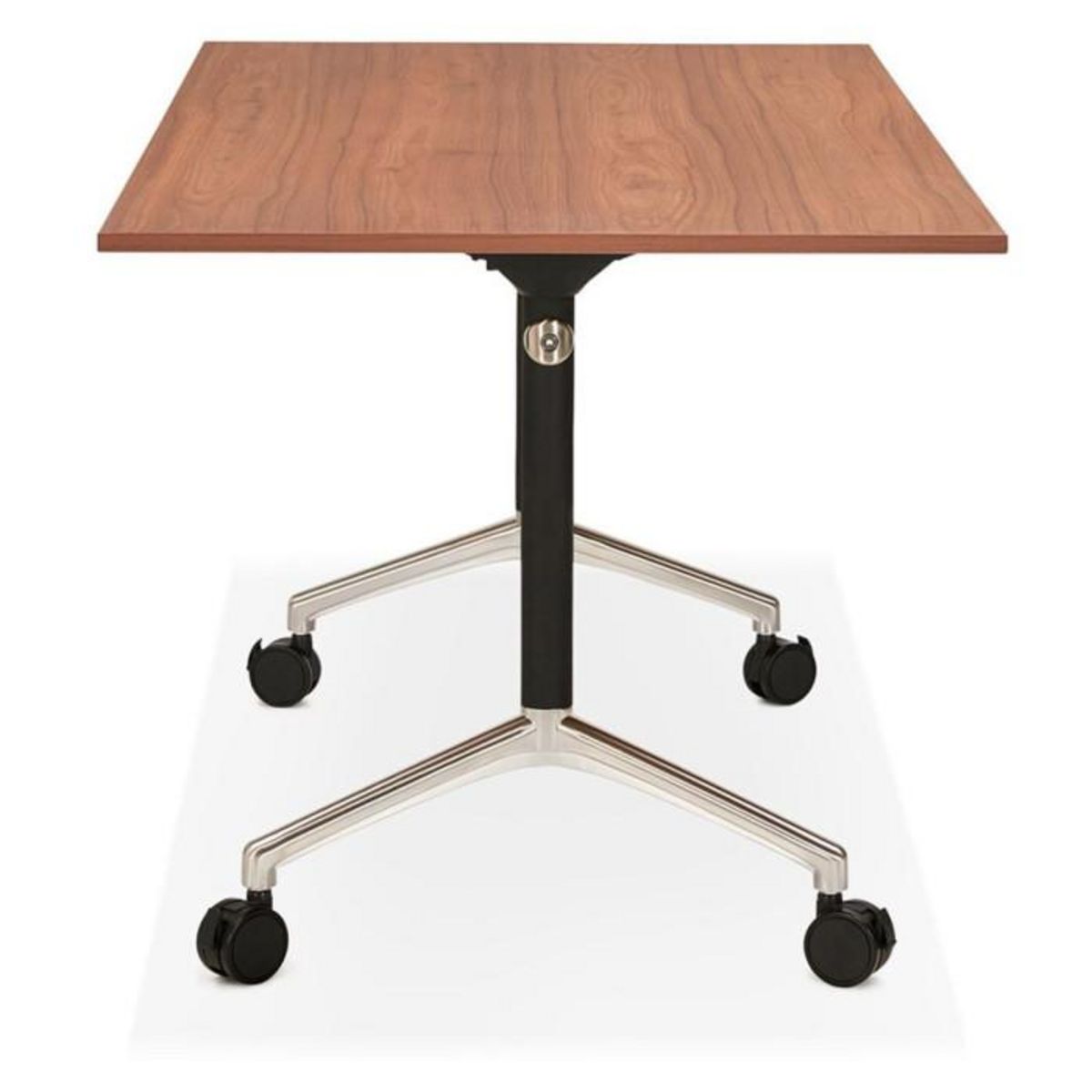 Paris Prix Bureau Pliable à Roulettes  Lexon  140cm Noyer