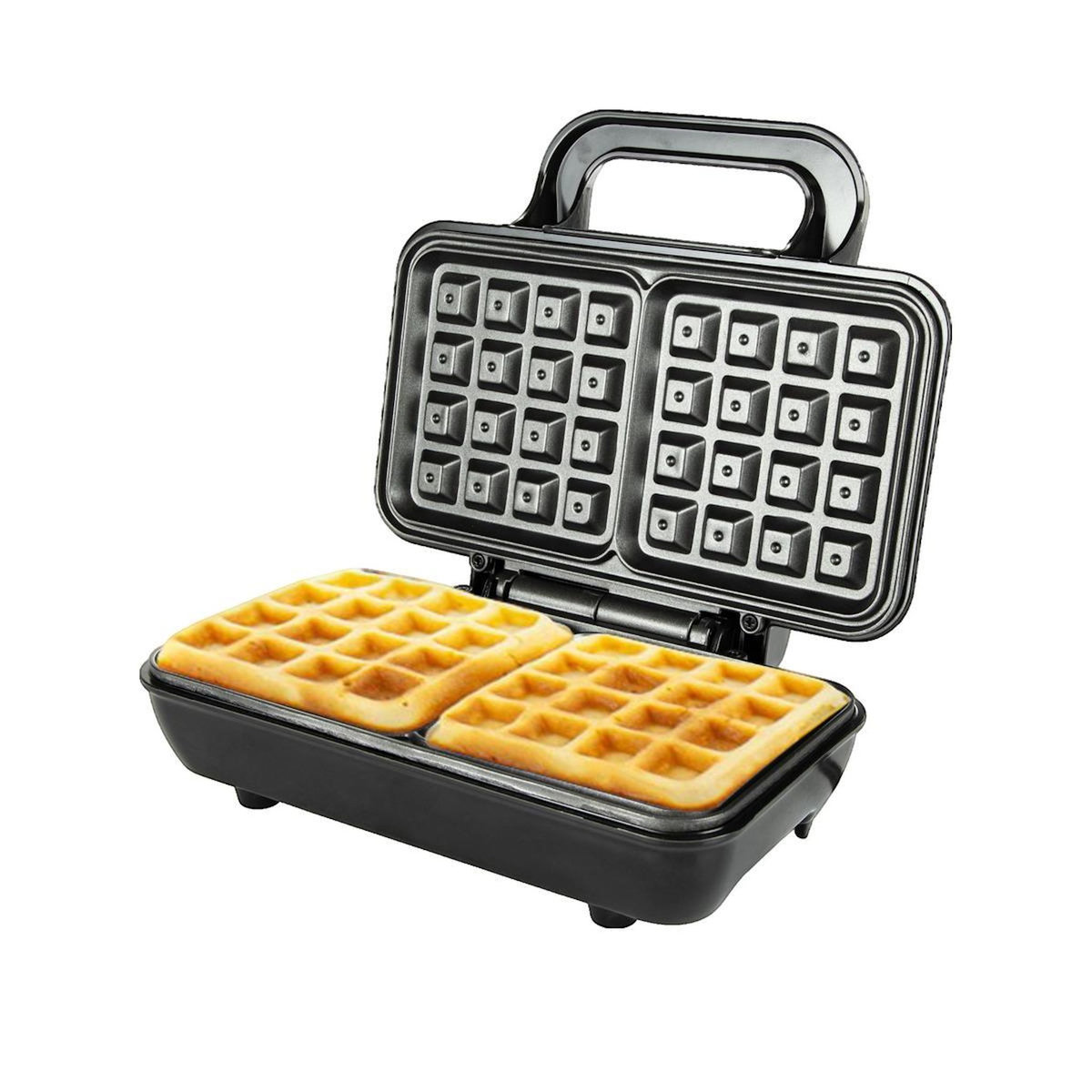 Mooviin First Gaufrier First Austria 5305-4 Argent 2 grands gaufres