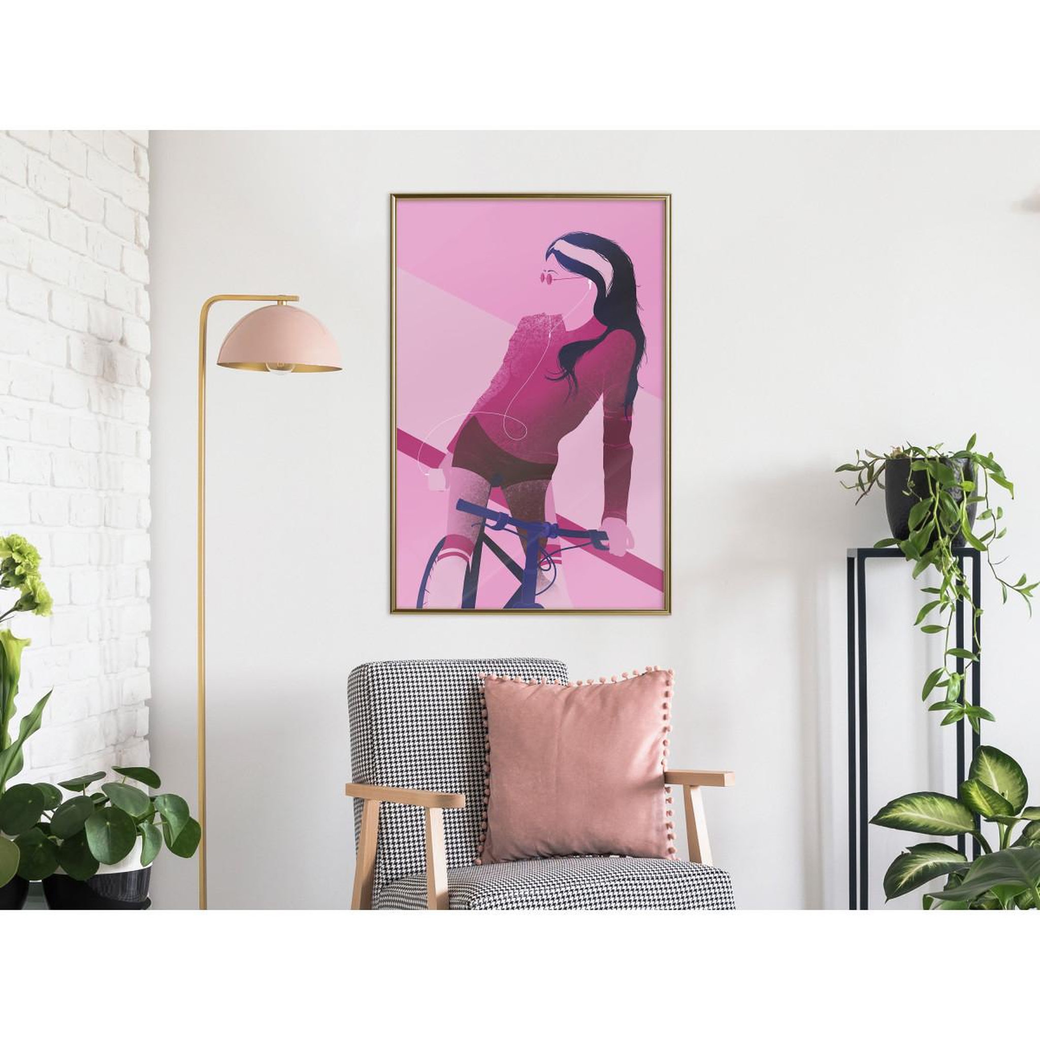Voir la diapositive 2 : Paris Prix Affiche Murale Encadrée  Sporty Soul
