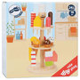 Voir la diapositive 2 : SMALL FOOT Small Foot - Wooden Luigi Ice Cream Stand, 16 pcs. 11488